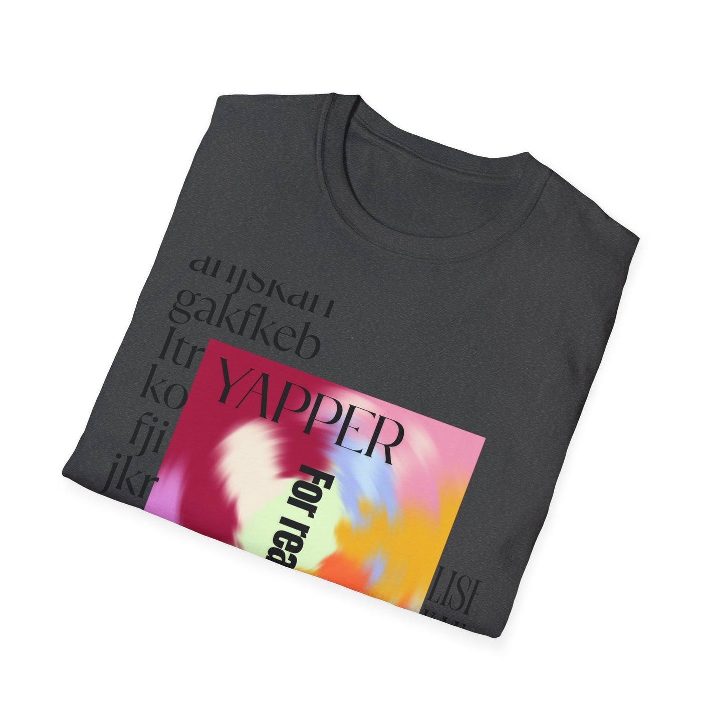 Yapper Coded Unisex Softstyle T-Shirt - Trendy Graphic Tee