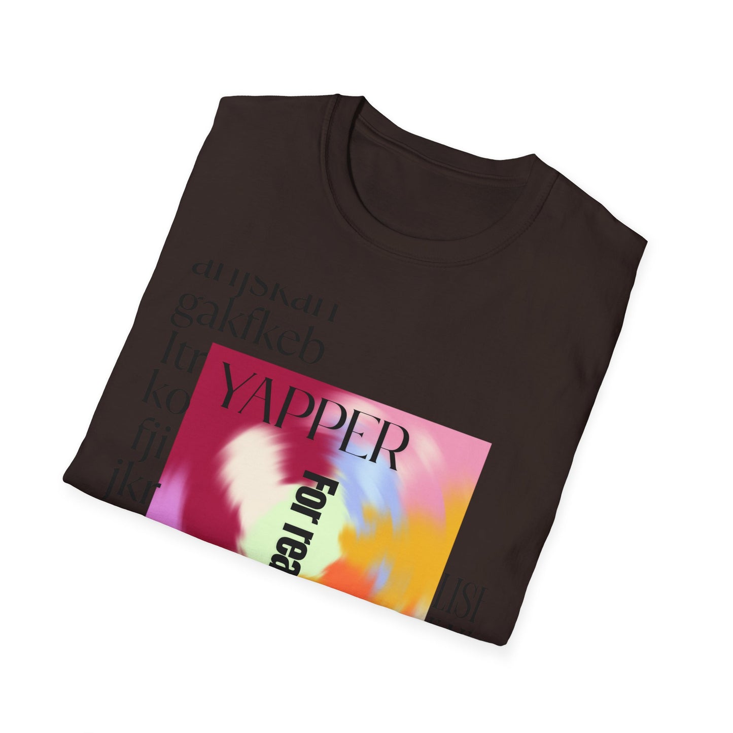 Yapper Coded Unisex Softstyle T-Shirt - Trendy Graphic Tee