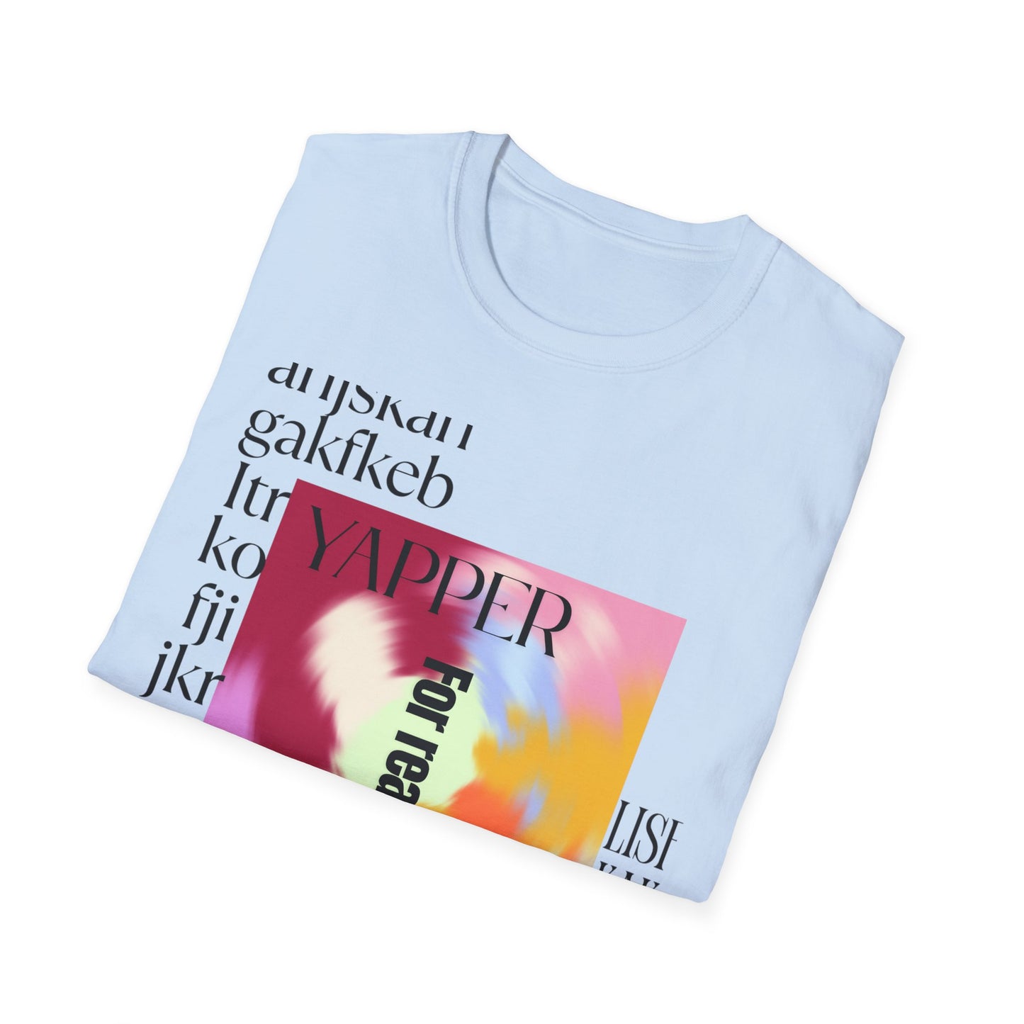 Yapper Coded Unisex Softstyle T-Shirt - Trendy Graphic Tee