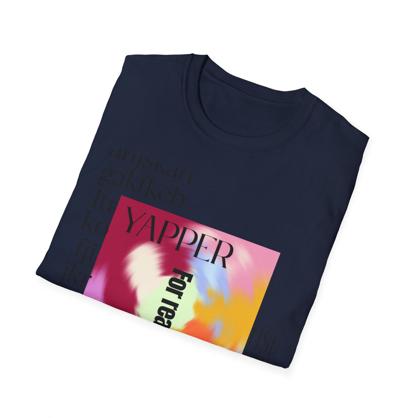 Yapper Coded Unisex Softstyle T-Shirt - Trendy Graphic Tee
