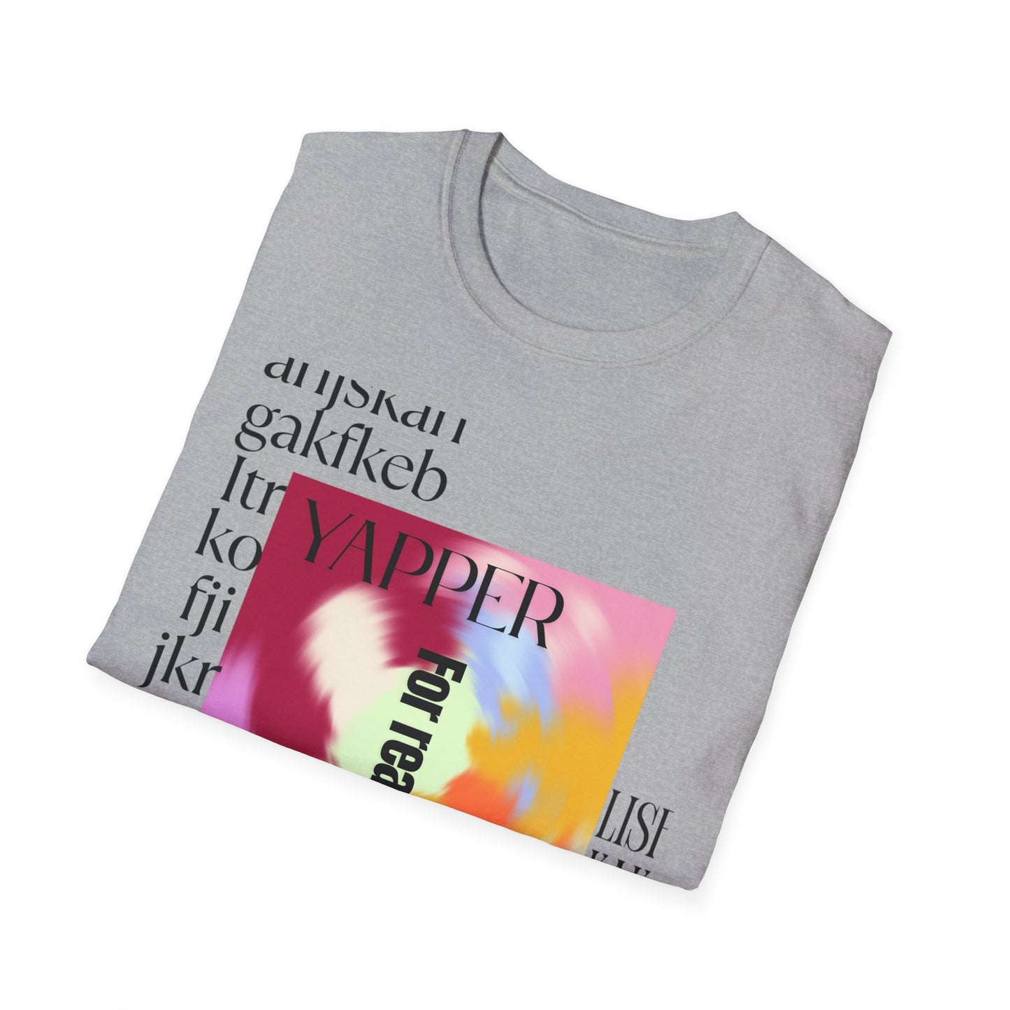 Yapper Coded Unisex Softstyle T-Shirt - Trendy Graphic Tee