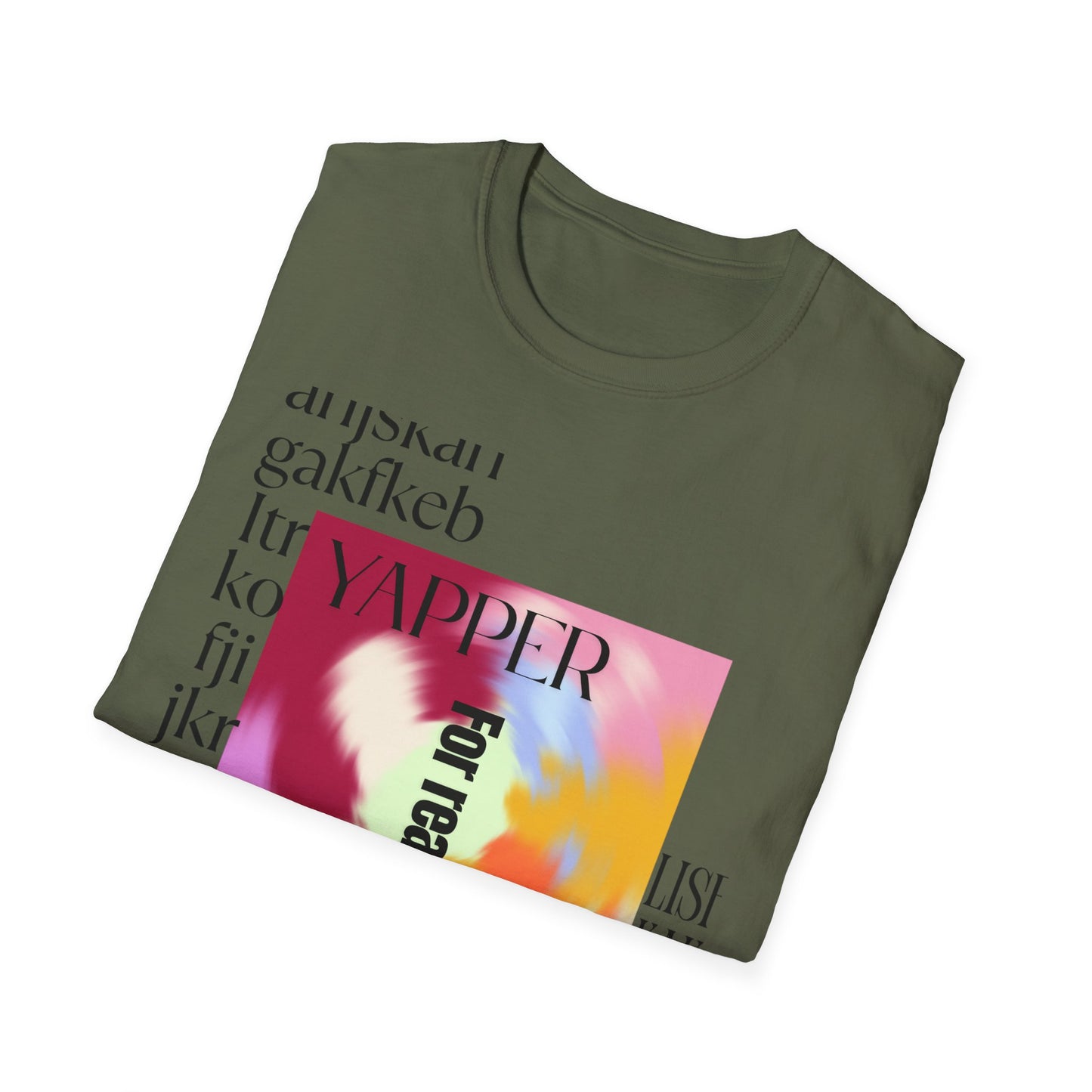 Yapper Coded Unisex Softstyle T-Shirt - Trendy Graphic Tee
